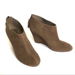 anne klein agua wedge bootie